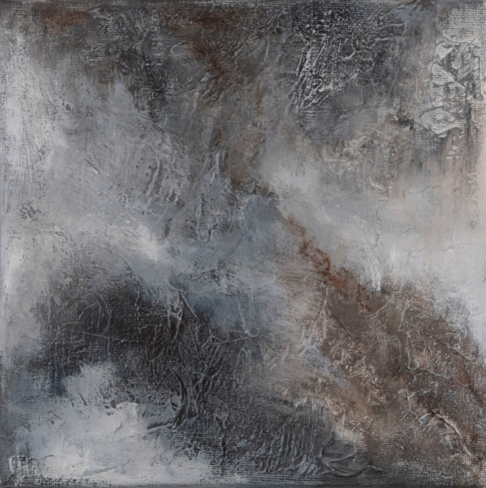 Earthbound Serenity | abstract acrylic landscape painting