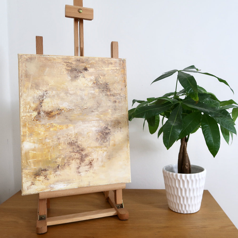 Arriving | Abstract Acrylic Landscape Painting