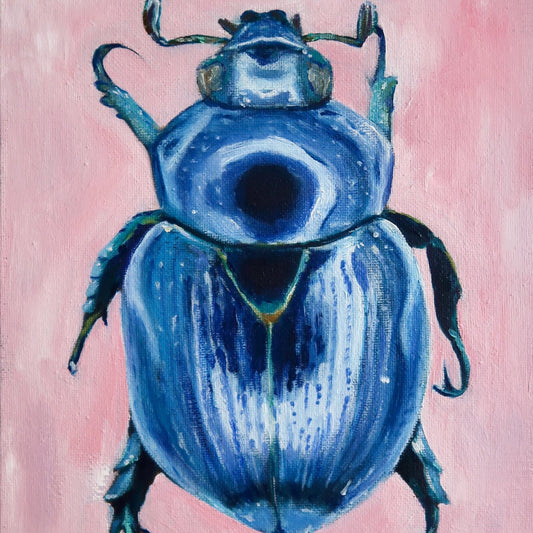 Summer Beetle | Oil on board