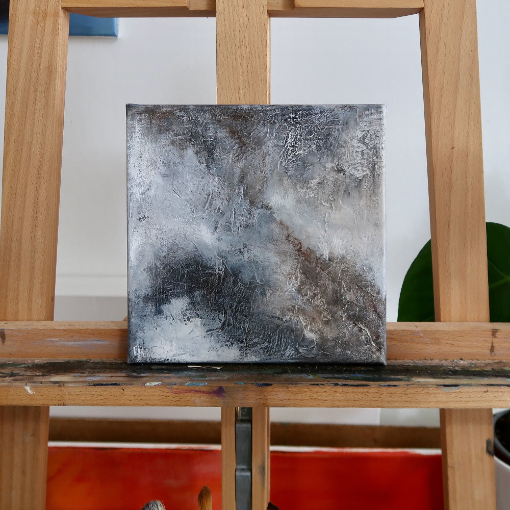 Earthbound Serenity | abstract acrylic landscape painting