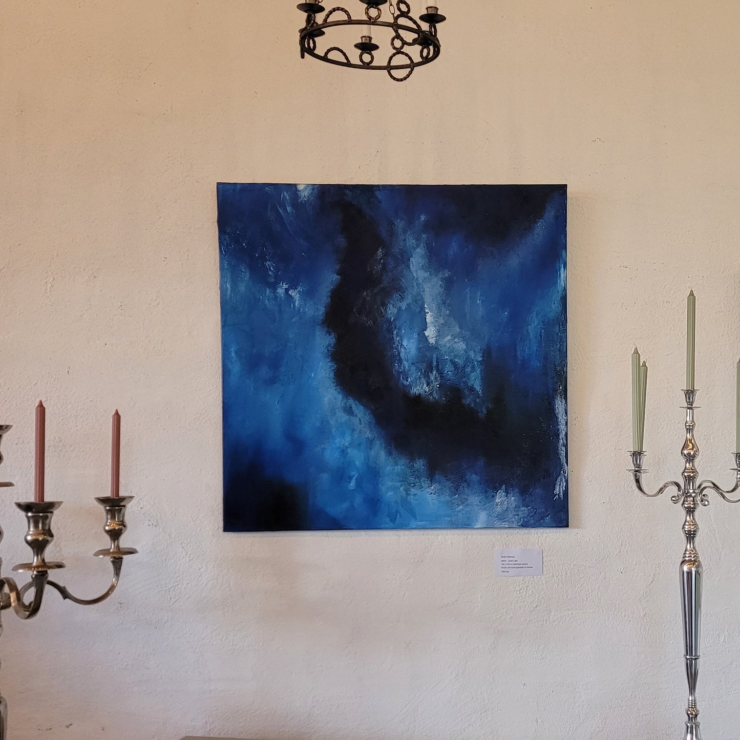 Seikō - Quiet Light | Abstract Acrylic Landscape Painting