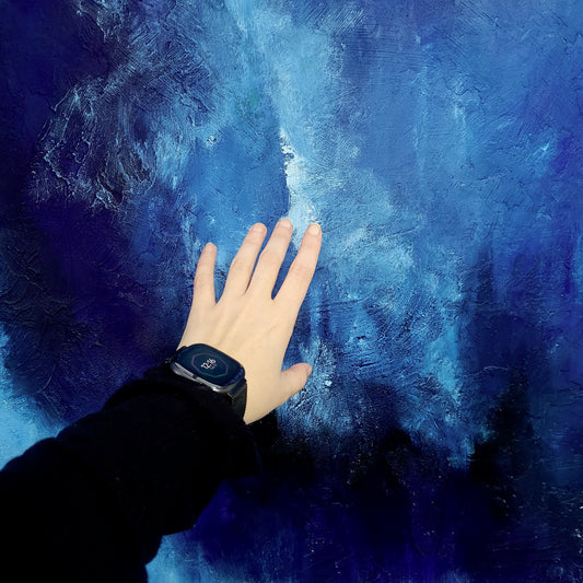 Seikō - Quiet Light | Abstract Acrylic Landscape Painting