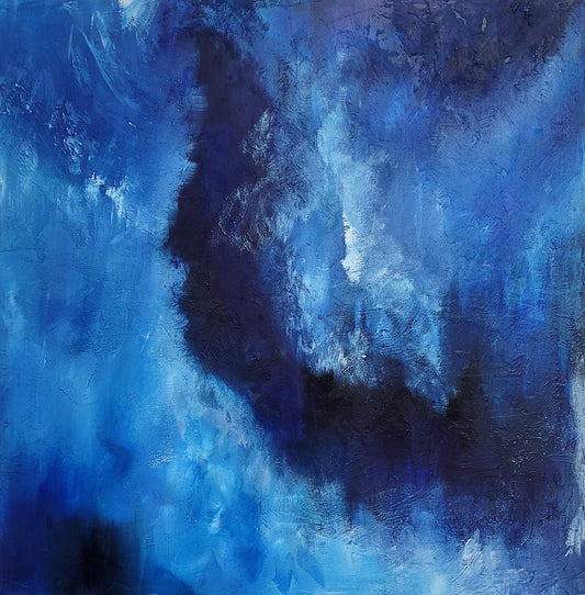 Seikō - Quiet Light | Abstract Acrylic Landscape Painting