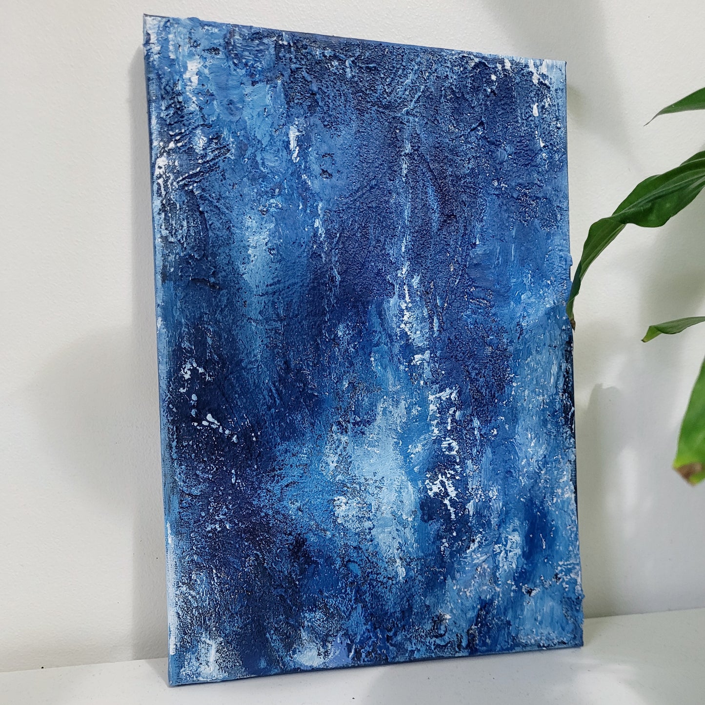 Vetrhaf - Winter Sea | Abstract Acrylic Landscape Painting