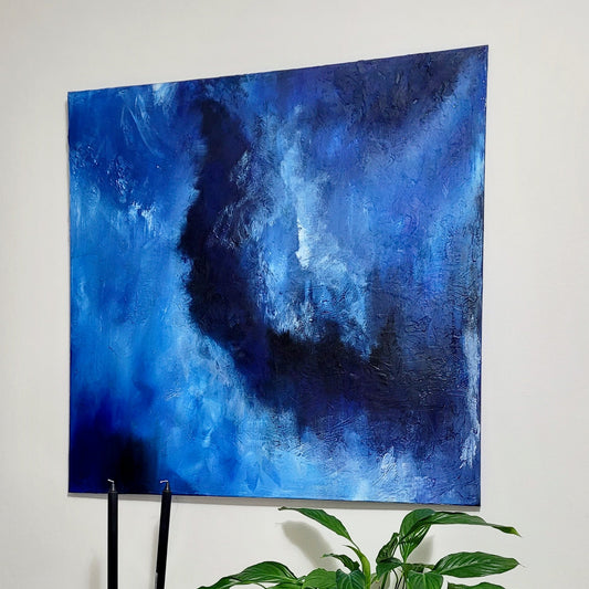 Seikō - Quiet Light | Abstract Acrylic Landscape Painting