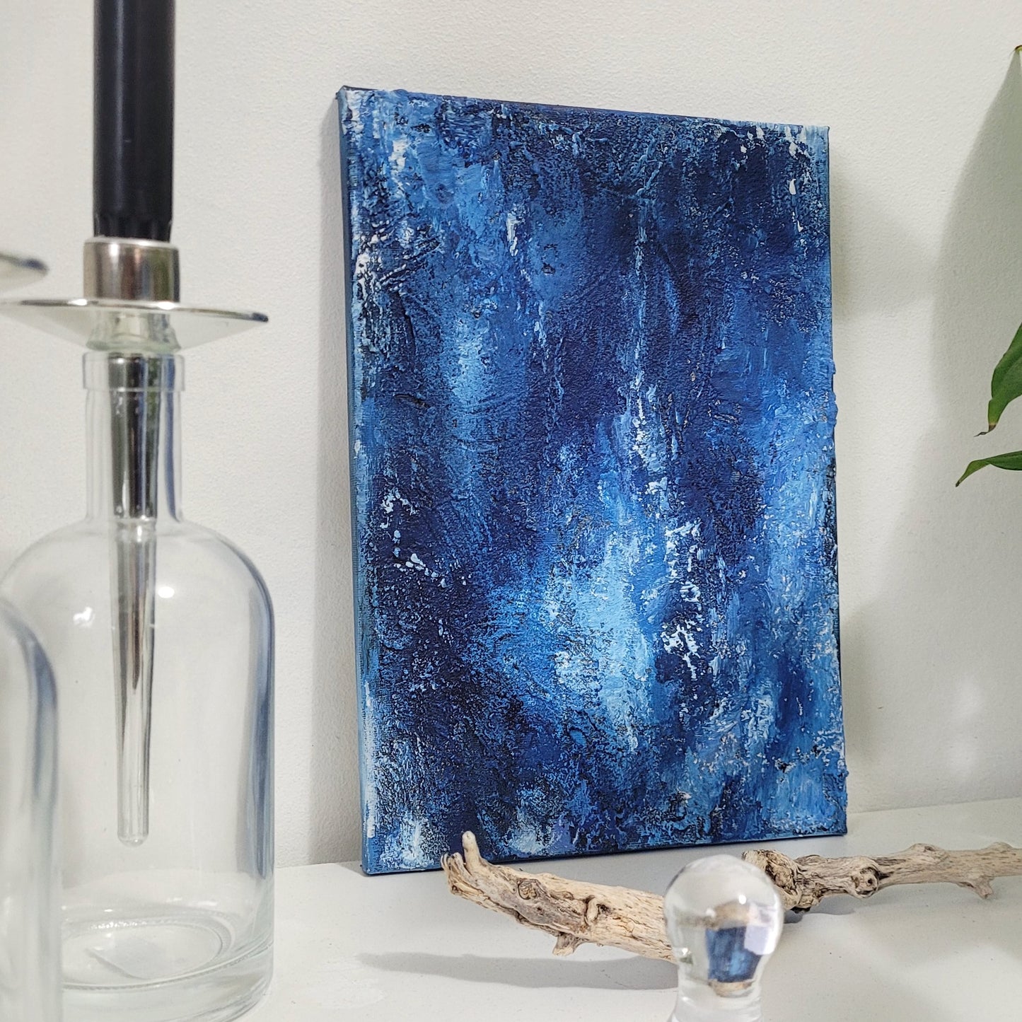 Vetrhaf - Winter Sea | Abstract Acrylic Landscape Painting