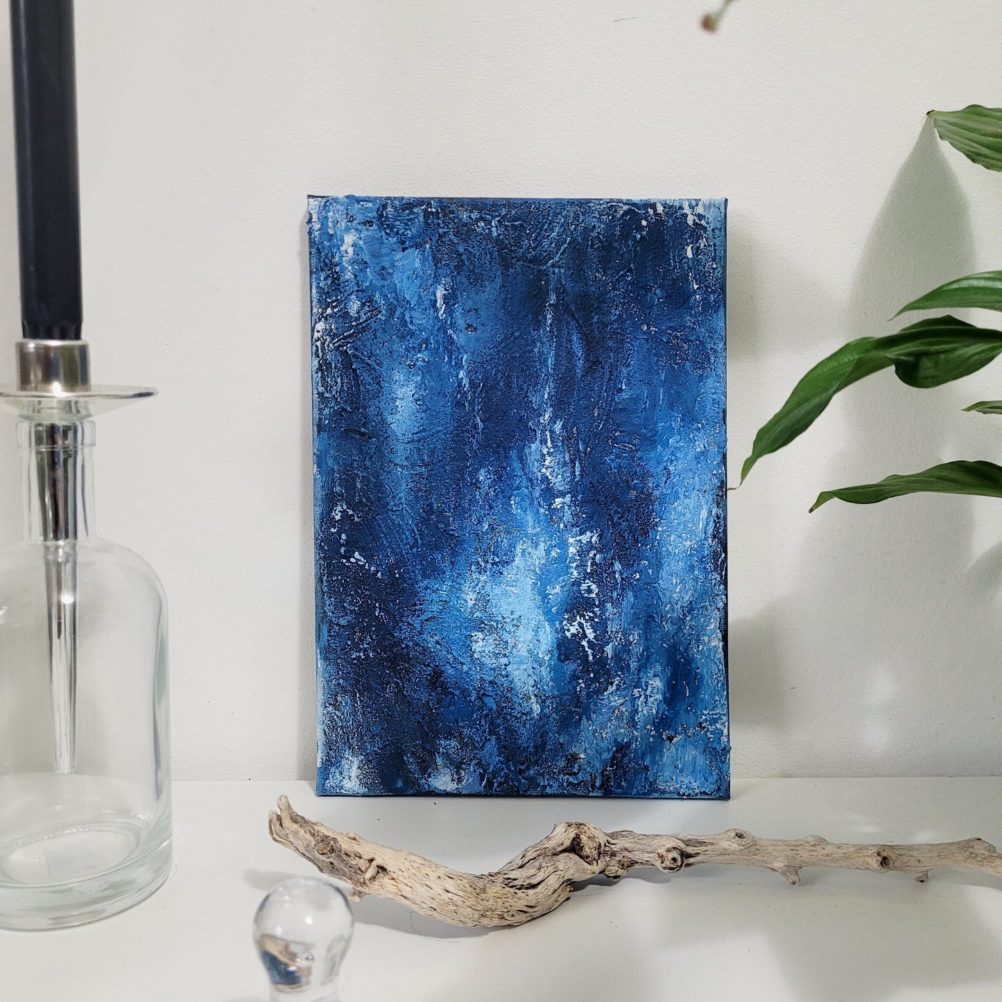 Vetrhaf - Winter Sea | Abstract Acrylic Landscape Painting