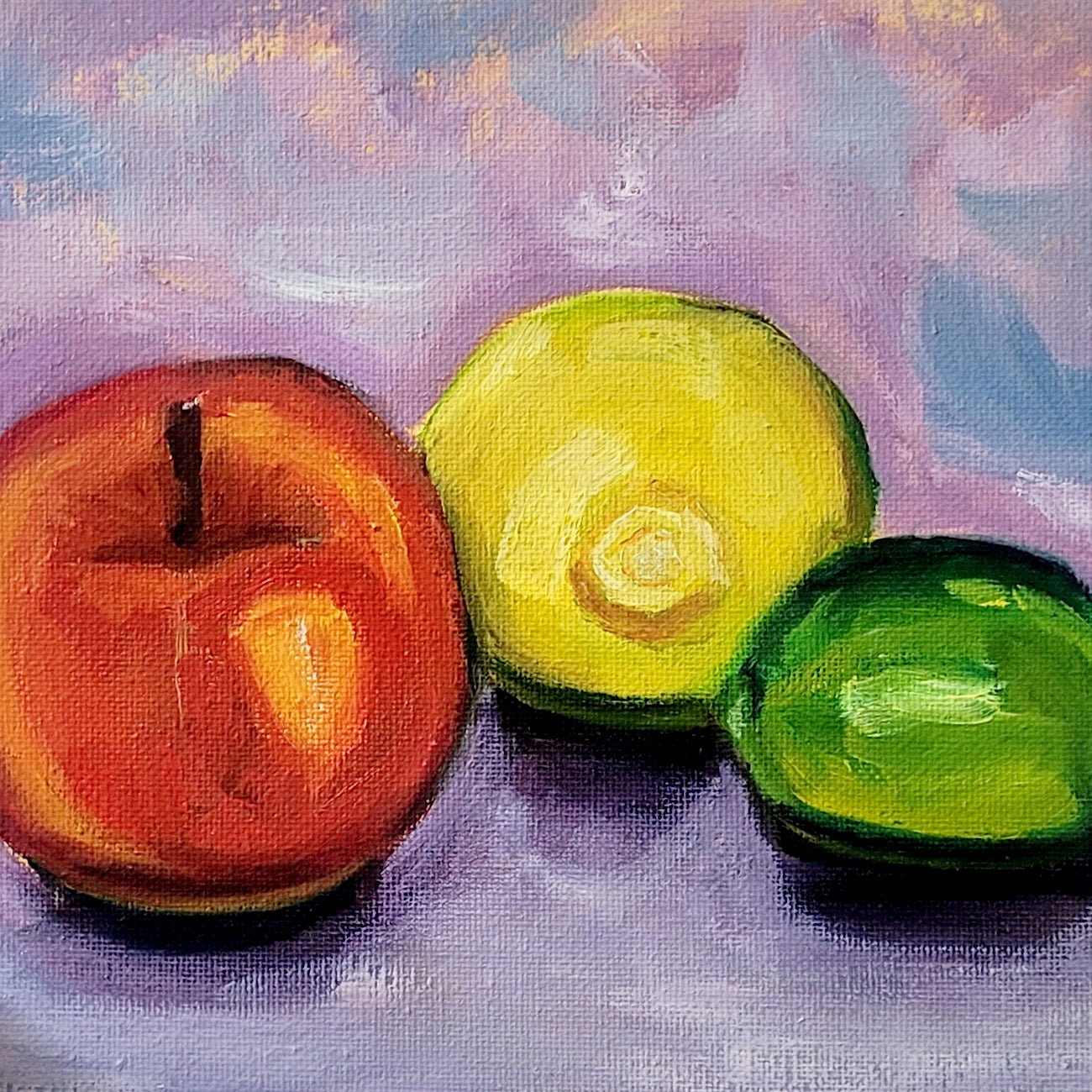 Fruity Alla Prima | Oil on board