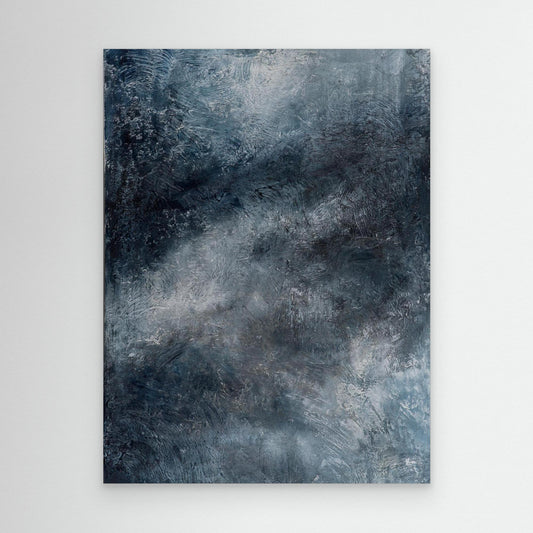 Ymir & the blue mountains | Canvas Print