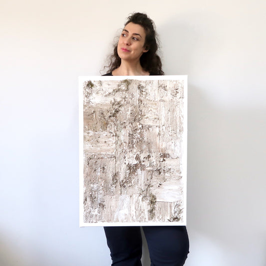 Earth | Abstract Acrylic Structure Painting