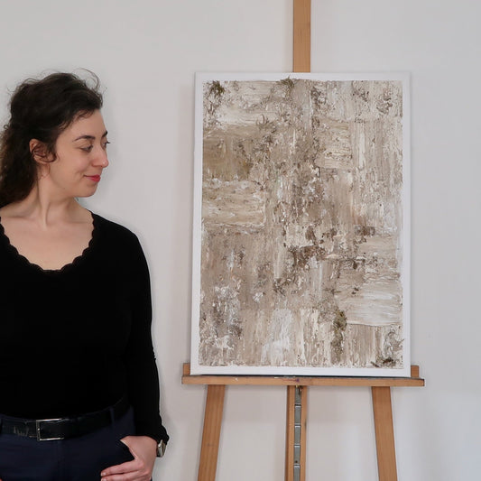 Earth | Abstract Acrylic Structure Painting