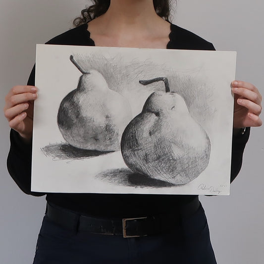 Pear Still Life Sketch