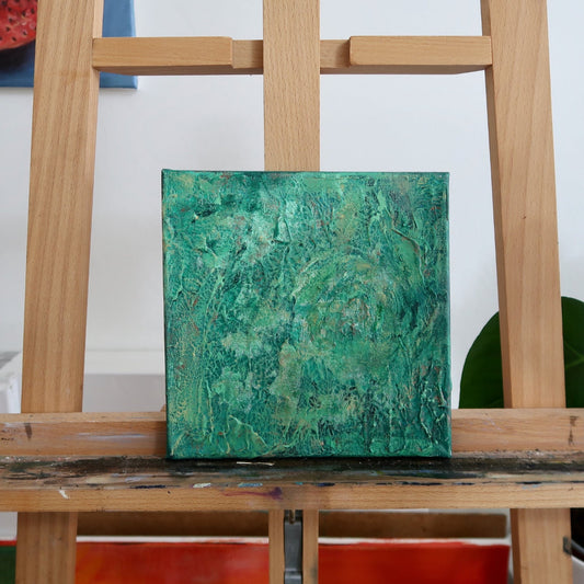 Magic Forrest | Abstract Acrylic Landscape Painting