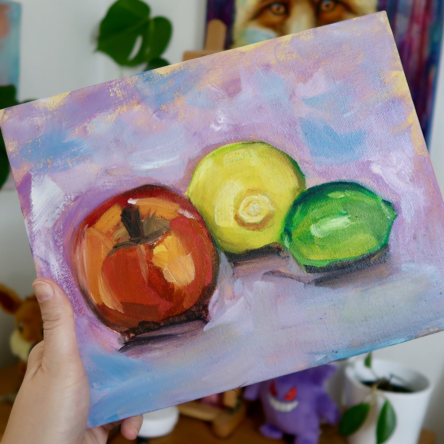 Fruit Alla Prima | Oil on board
