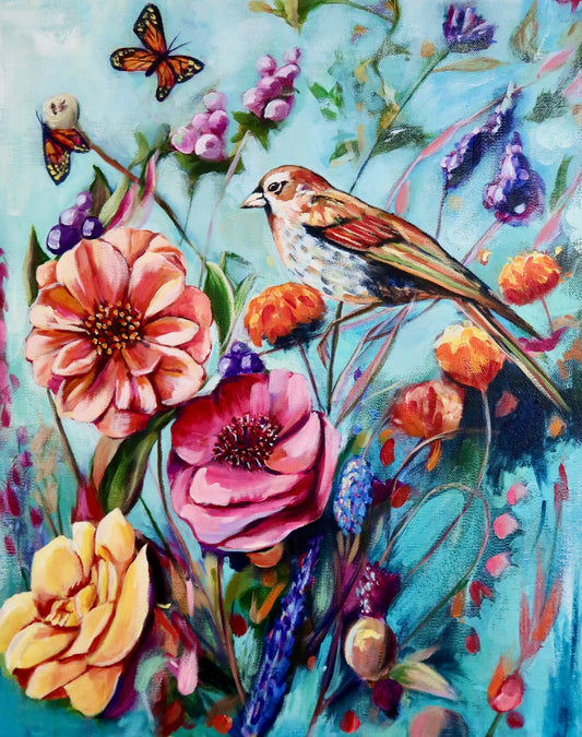 Summer Eco | Acrylic & Mixed Media