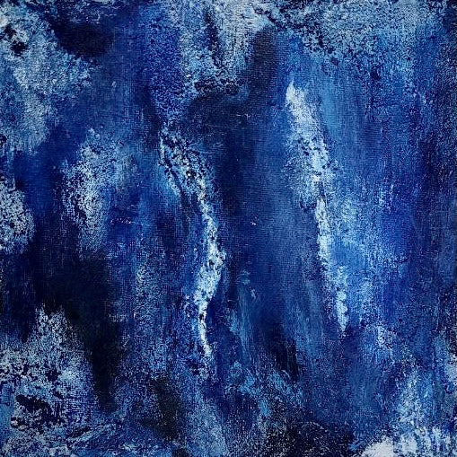 Anwyn - Otherworld | Abstract Acrylic Landscape Painting