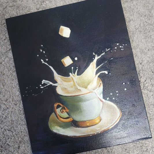 Teacup | Oil on board